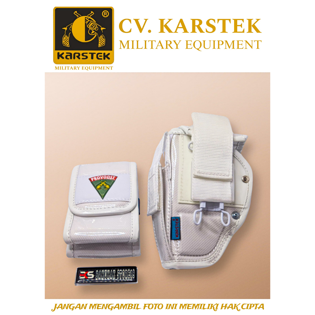SARUNG PISTOL  PANJANG PROVOS TNI - SARUNG PISTOL PROVOS - SARUNG SENJATA HOLSTER = WADAH SENJATA  P