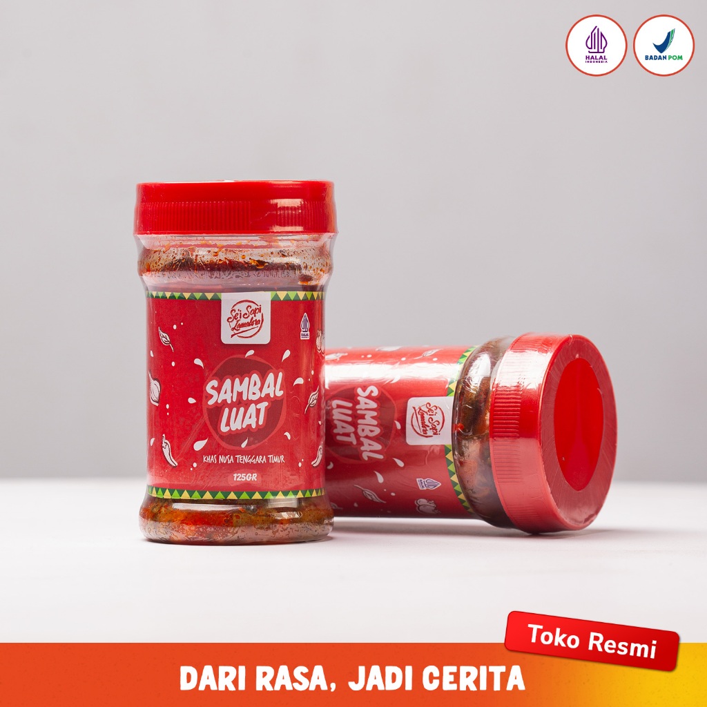 

RB22 Sambal Luat 125gr/Sambal Nusantara/Sei Sapi Lamalera
