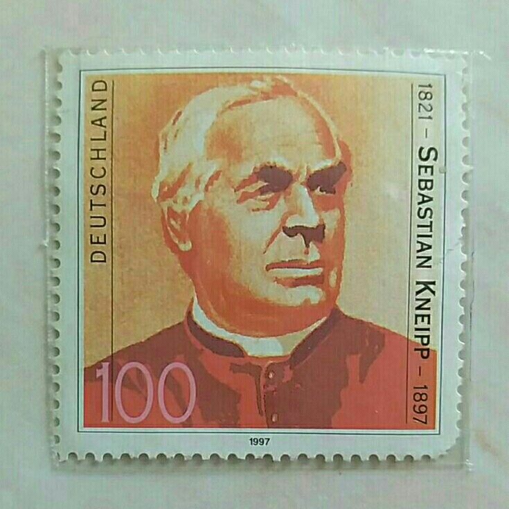 

(AA) Perangko Jerman 1997 Father Sebastian Kneipp 100pf Mint