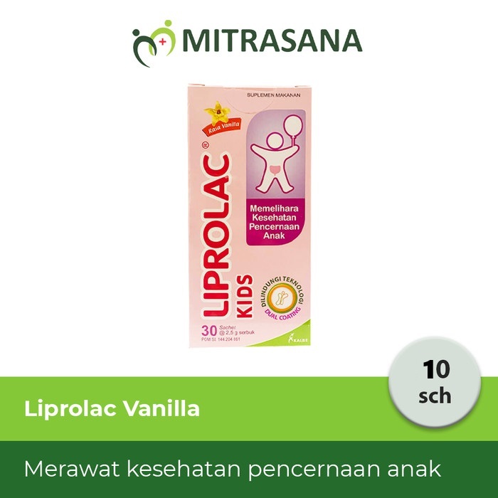 Liprolac 2.5gr 10 Sachet - Suplemen Probiotik dan Prebiotik Anak