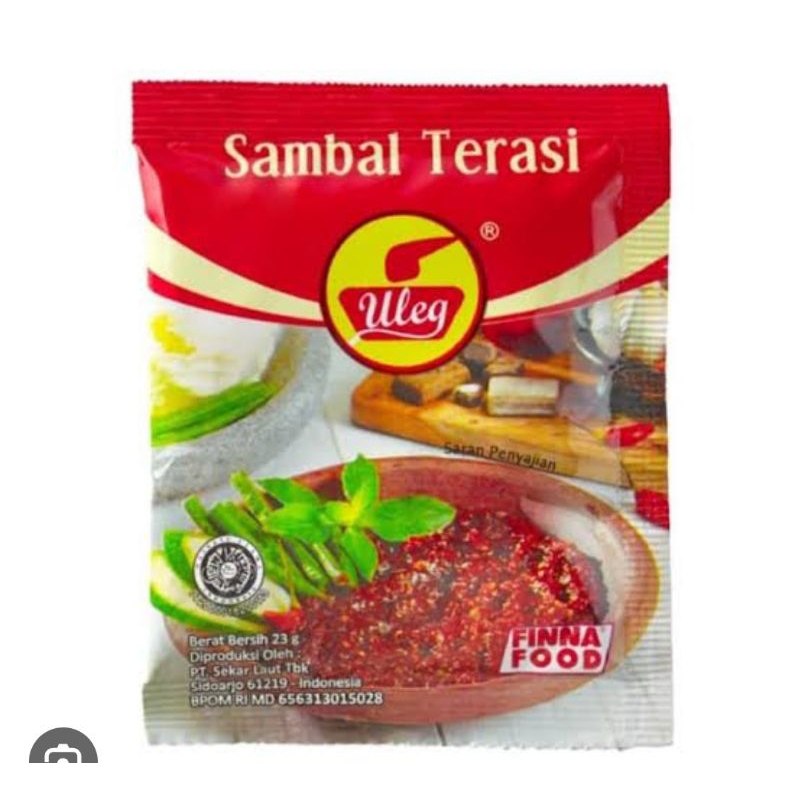 

sambel terasi uleg 10 sachet