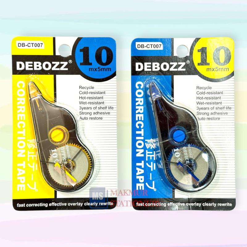 

Correction Tape/Tip X Kertas Debozz DB CT-007