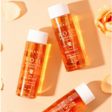 Charis Rose Hydrating Toner with Rose Petals 100ml Original isi 10pcs