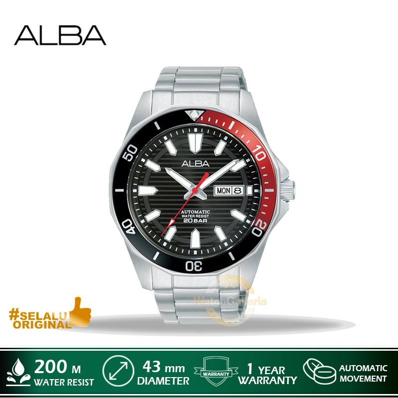 Jam Tangan Pria Alba AL4457X1 AL4457  Original Murah