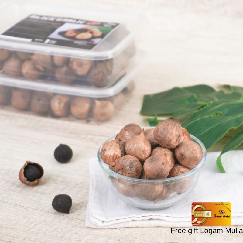 

Black Garlic / Bawang Hitam Tunggal netto 250grm HERBAL BERMACAM KHASIAT - BAWANG TUNGGAL HITAM PREMIUM