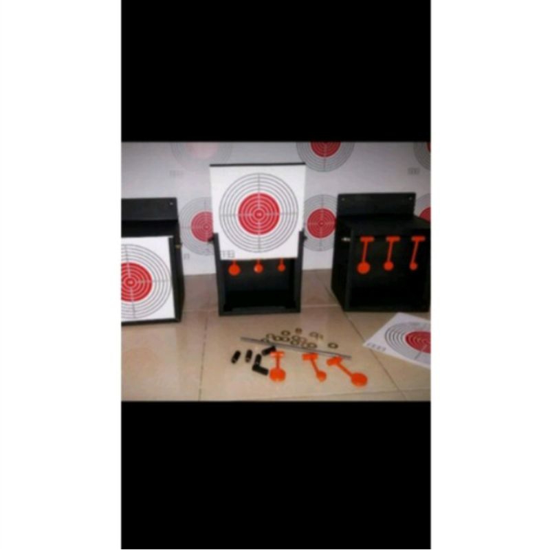 Sasaran tembak dua fungsi bisa pake yang kertas atau yang bulat