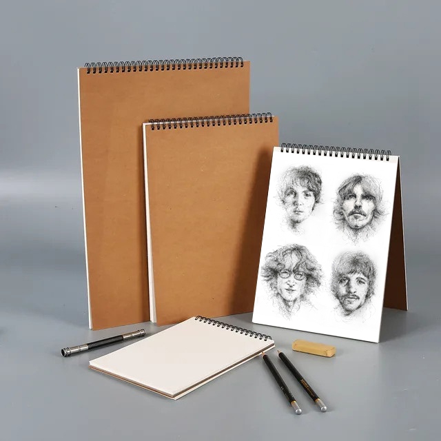 

WATERCOLOUR /SKETCHBOOK / BUKU SKETSA / BUKU GAMBAR A5 / SKETCH BOOK PAPER / 40 PAGE / WATER COLOUR BOOK COVER