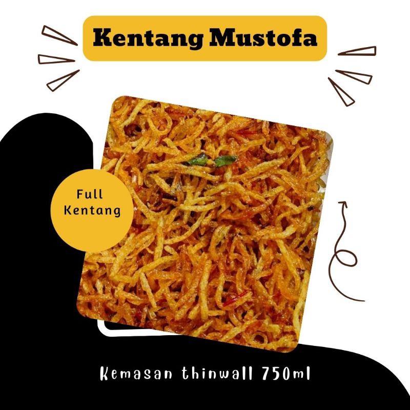 

Kentang Mustofa Kemasan Wadah Box Thinwall 750ml