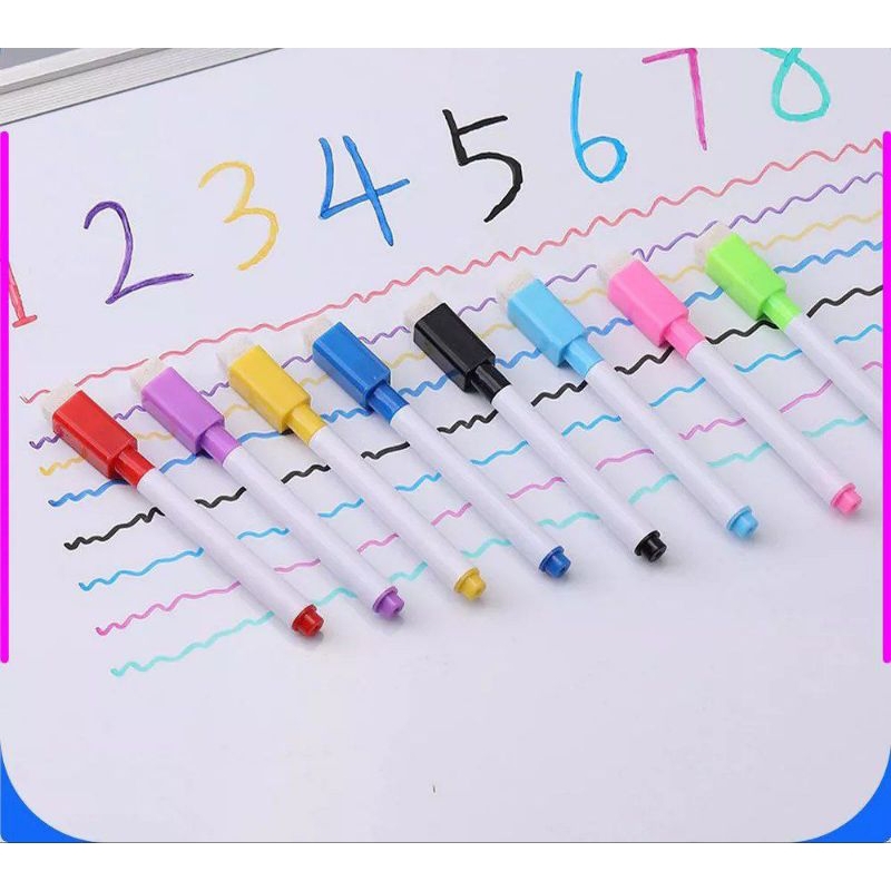 

Spidol Wipe and Clean / Spidol Warna Whiteboard dengan Penghapus / Spidol Wipe&Clean Activity Book/Spidol papan tulis bisa dihapus