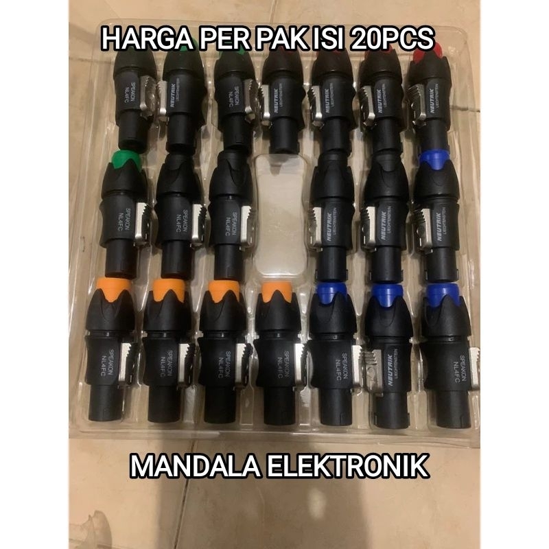 Jack Speakon Neutrik/Jack Spikon/Speakon Neutrik original