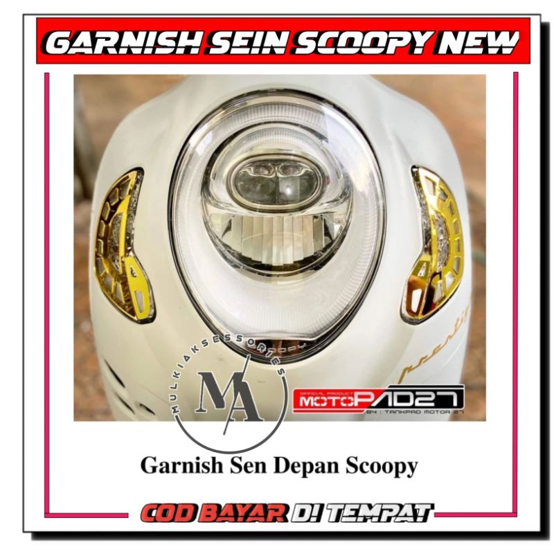 Garnish Sen Scoopy New Garnish Cover Sen Scoopy New