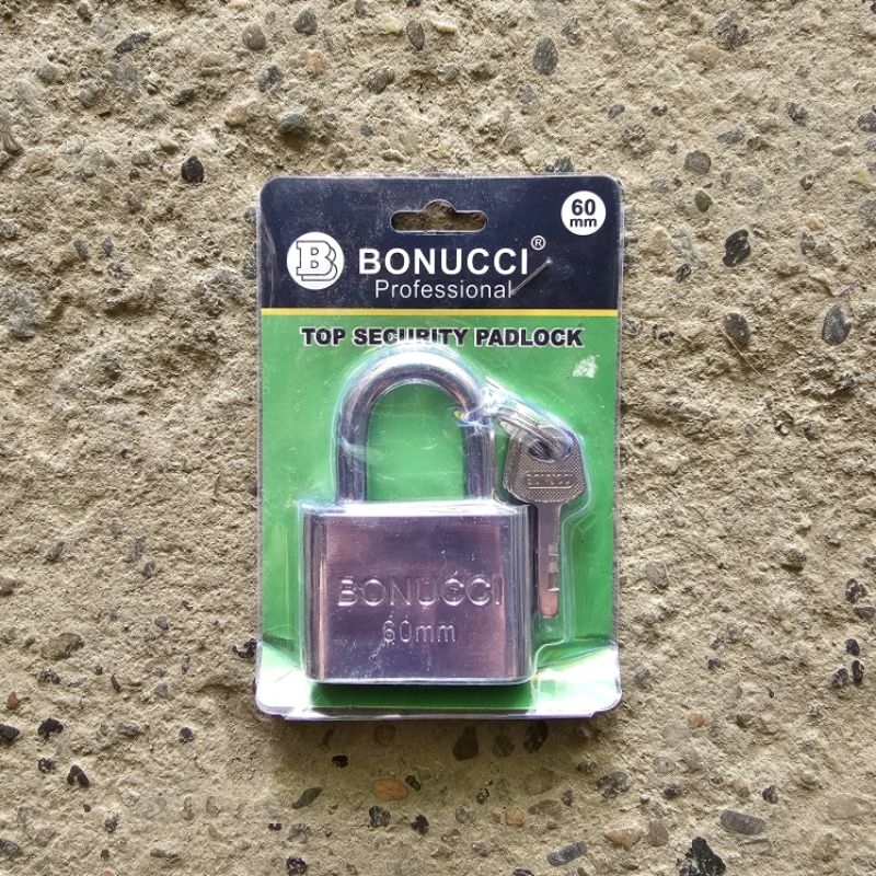 Gembok Pagar 60mm Gembok Putih 60mm Leher Pendek