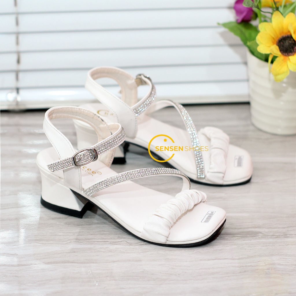 Sandal Anak Perempuan Heels Anaj Cewek Import Premium Sandal Sandal Anak Peremuan Hak Kaca Tinggi Ha