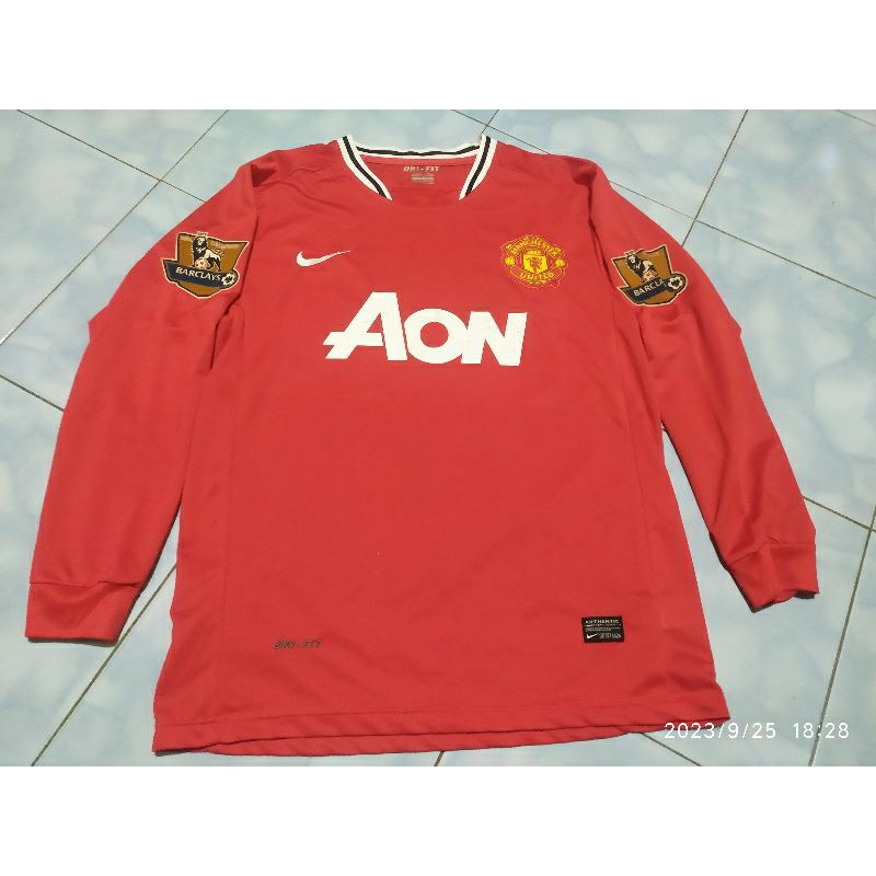 Jersey MU 2011/12 lengan panjangsize XL