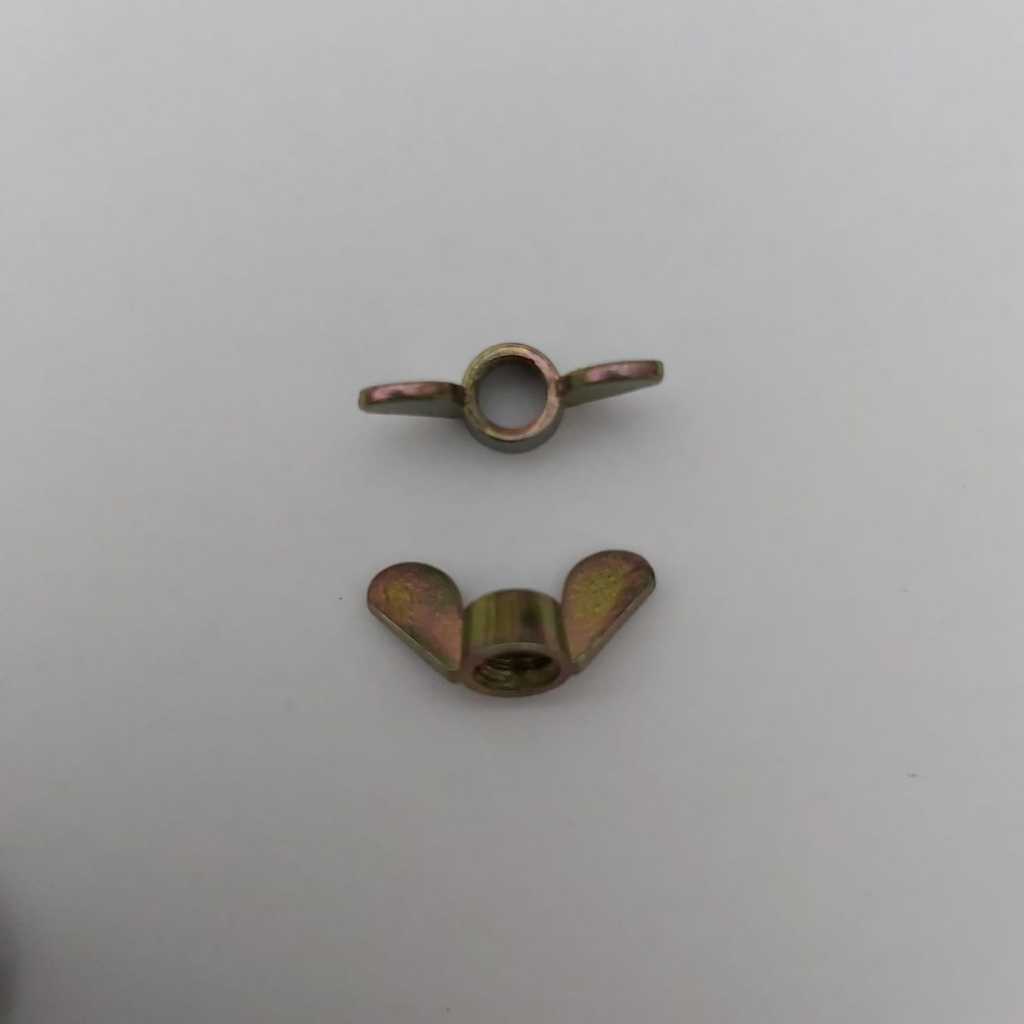 Mur kuping 6mm wing nut M6 untuk baut M6 baut 10 mur kuping M6 baut 10 satuan eceran harga grosir