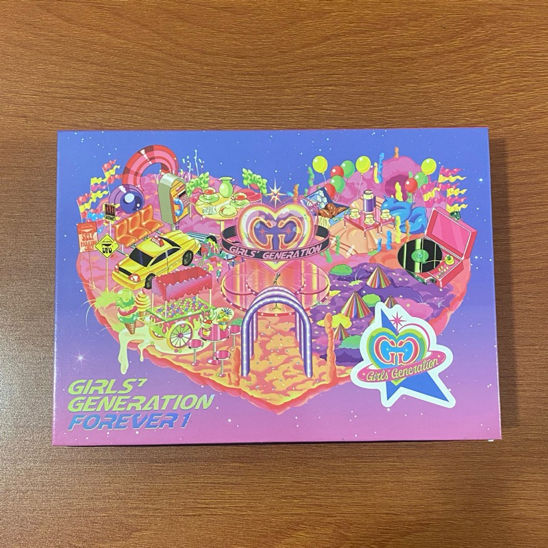 Girls' Generation SNSD FOREVER1 Deluxe Version Unsealed Damaged Album Only