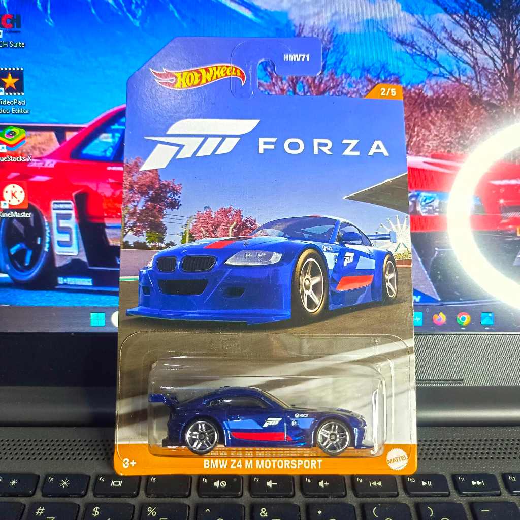 HOTWHEELS BMW Z4 M MOTORSPORT FORZA BIRU
