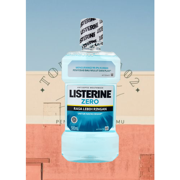 Listerine Cool Mint Zero 500ml / Listerine Mouthwash Zero 500ml