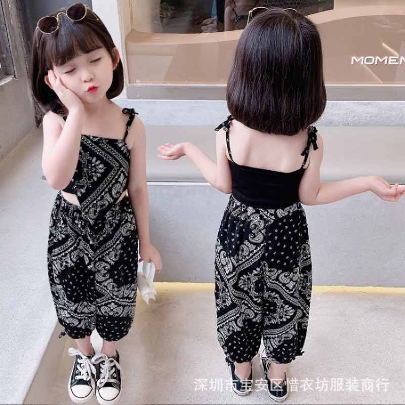 setelan baju anak perempuan gaya korea premium 1-5 tahun