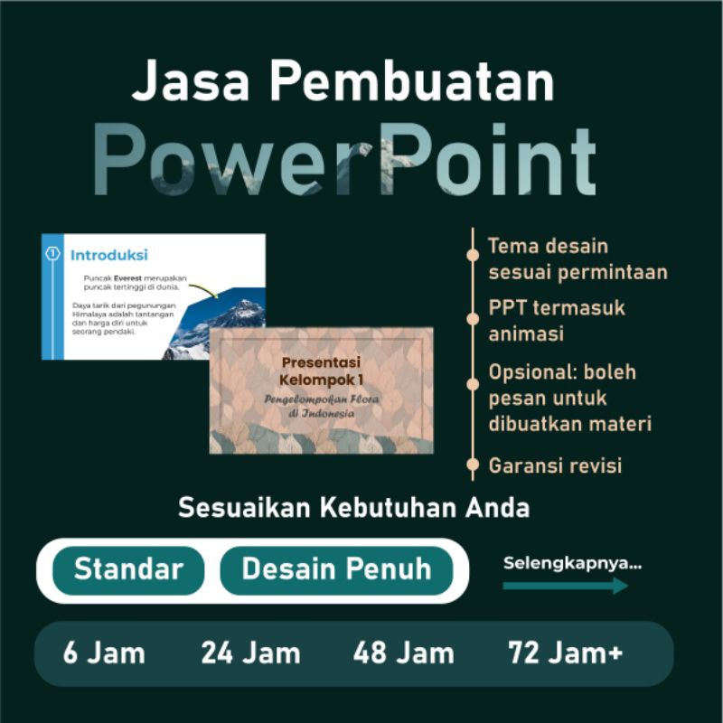 Jasa Pembuatan PowerPoint