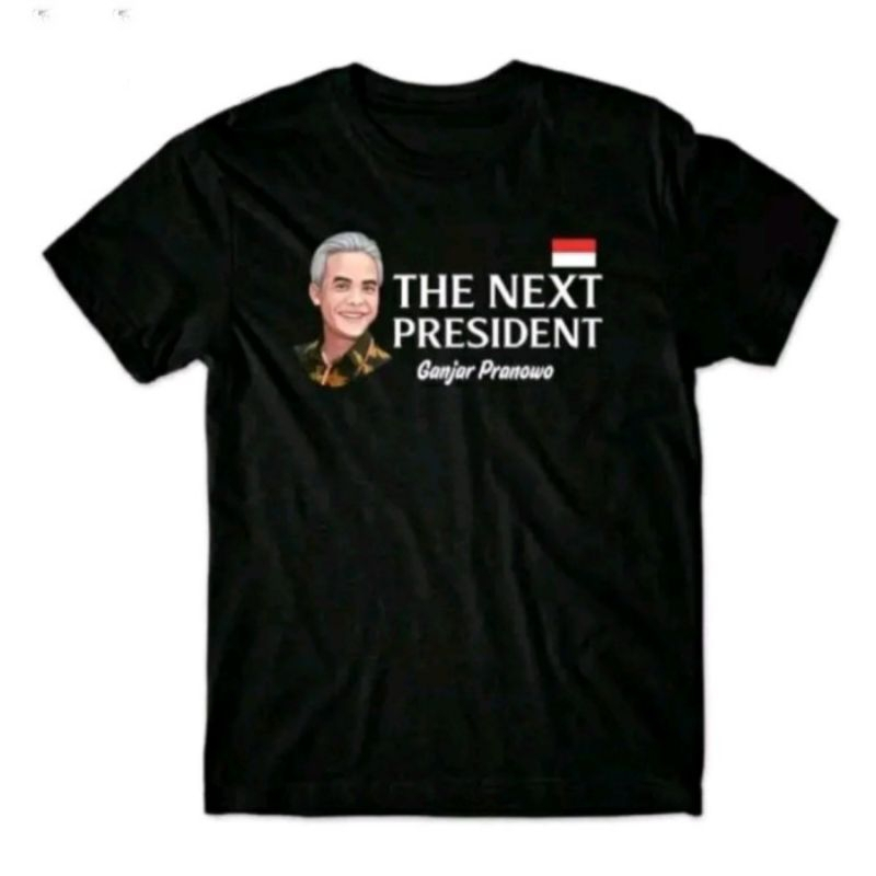 kaos ganjar pranowo / kaos ganjar the next presiden 2024 / kaos relawan ganjar