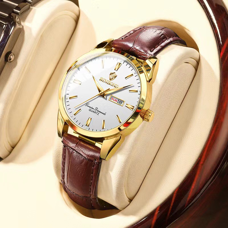 Wlisth Jam Tangan Wanita Original W27 Kecil Anti Tahan Air Kulit Branded Analog Women Watch