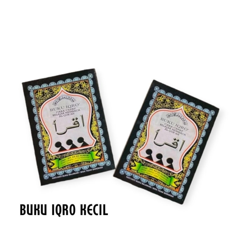 BUKU IQRO KECIL JILID 1 SAMPAI 6