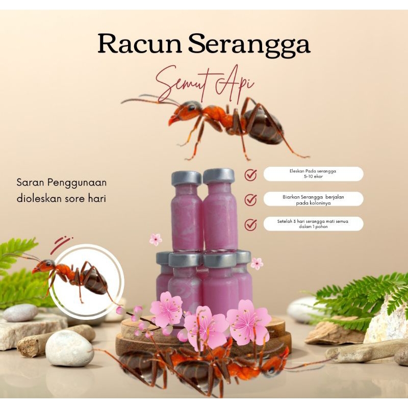 Racun Pembunuh Serangga/Semut Api