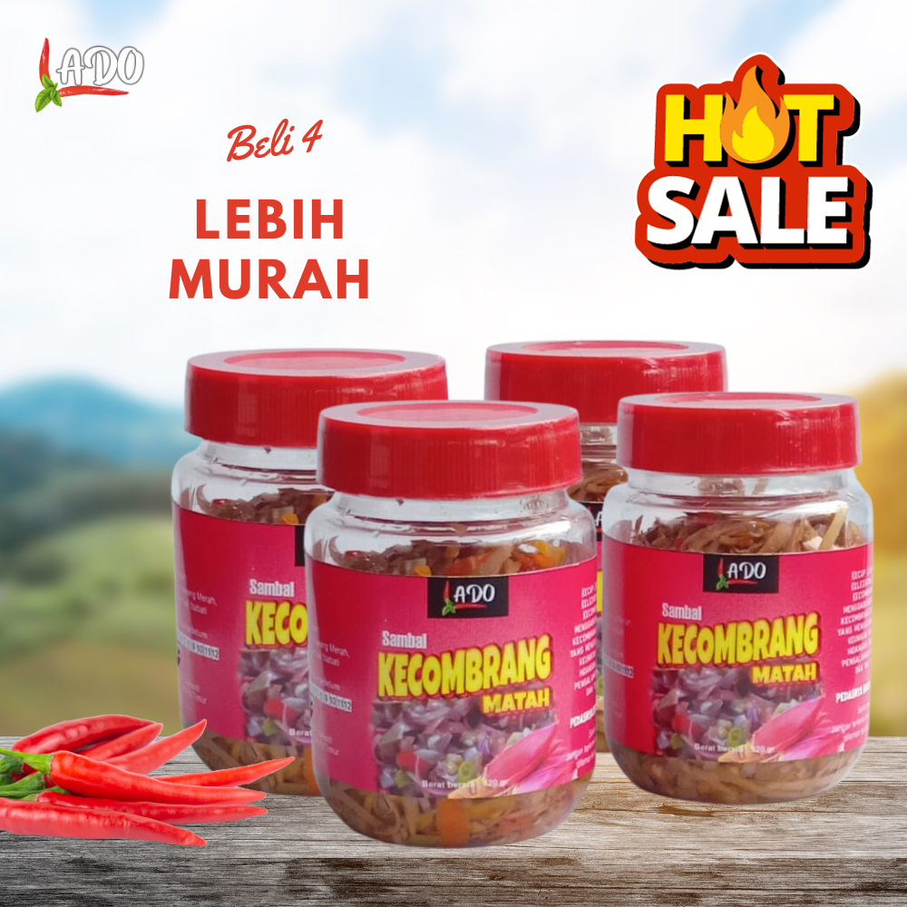 

PAKET 4 SAMBAL KECOMBRANG - MATAH - 120GR - EXTRA HOT