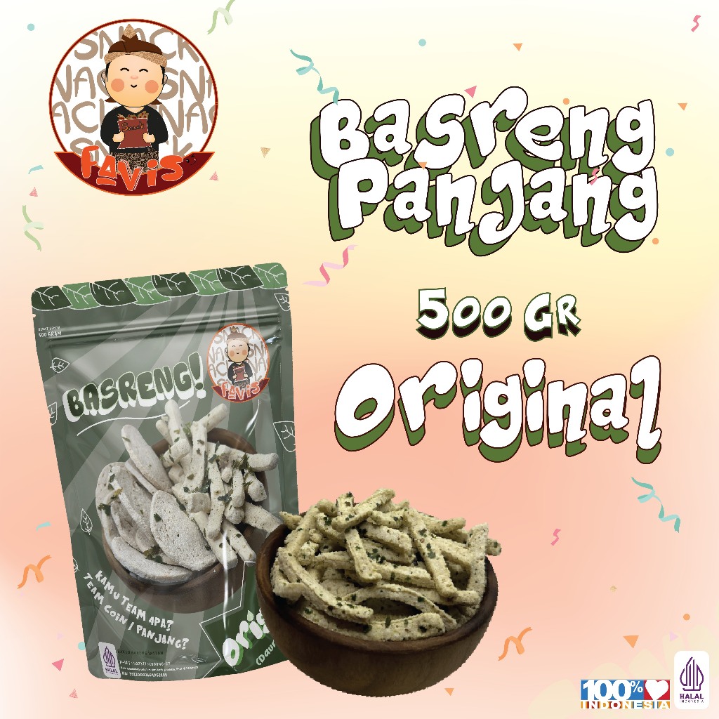 

Basreng Panjang Original Daun Jeruk 500gr