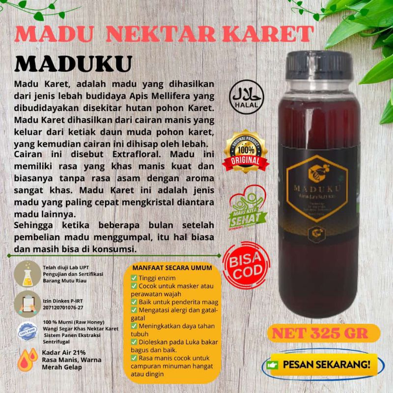 

MADU NEKTAR KARET 325 GR