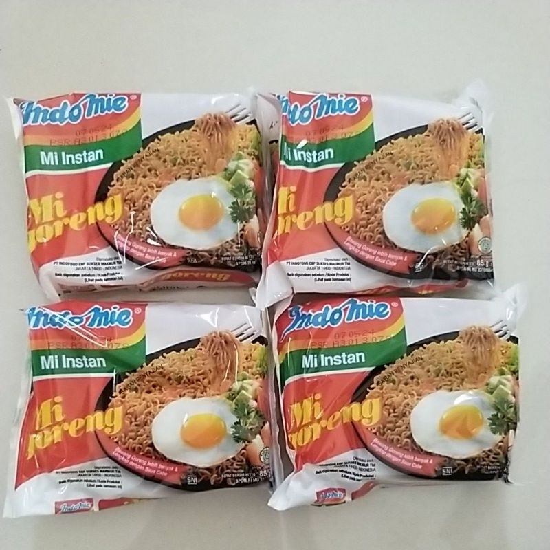 

Indomie goreng 85g paket isi 4