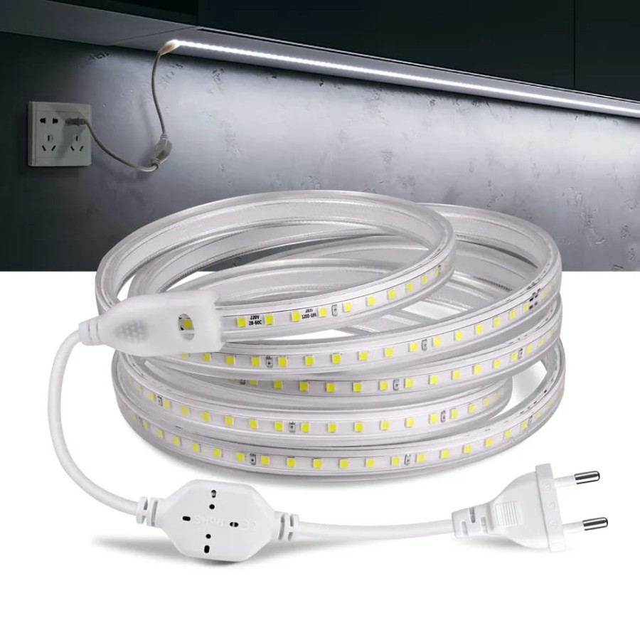 Socket Led Strip Jepit / Adaptor LED Strip 2835 4A 220V