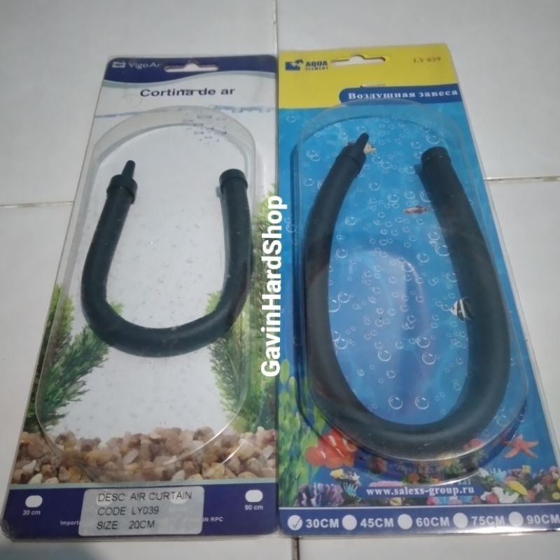 Selang gelembung udara aquarium air curtain aquarium pemecah