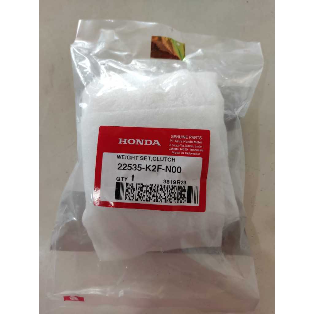 Kampas Ganda Kampas Kopling Weight set Clutch Honda Scoopy ESP 2021 22535 K2F N00