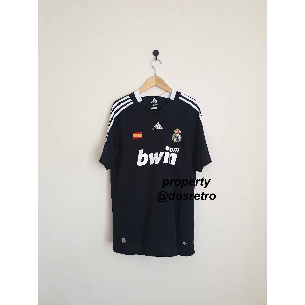 Jersey Retro Rare Real Madrid Away 2008 2009 SERGIO RAMOS