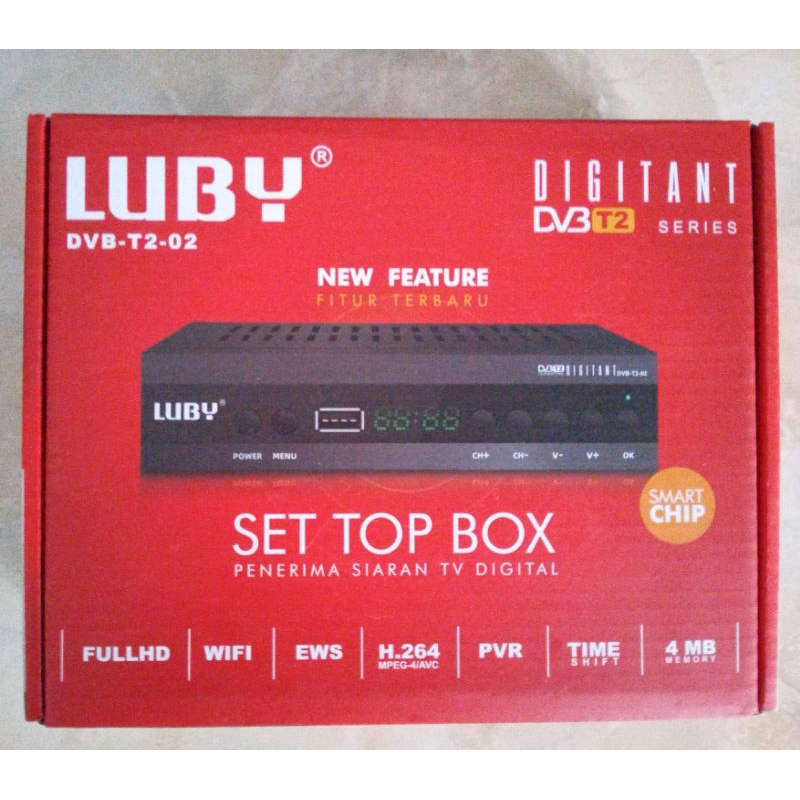 Set Top Box Luby DVB-T2-02