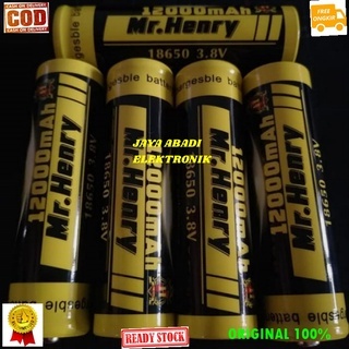 G412 ORIGINAL 3.7V volt Baterai 18650 PENTOL mah battery batere batery batu batere cas casan charger