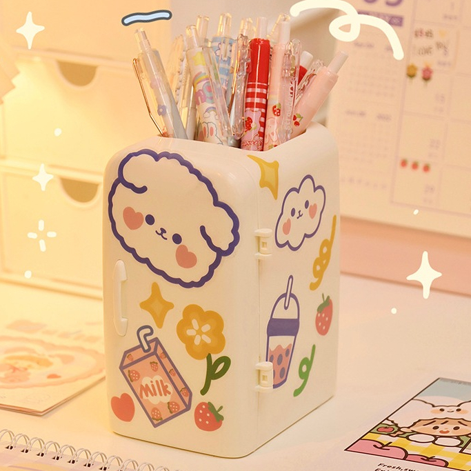 

Jual Produk 1 PCS Tempat Pensil Kulkas Kotak Pencil Unik KP03 ''