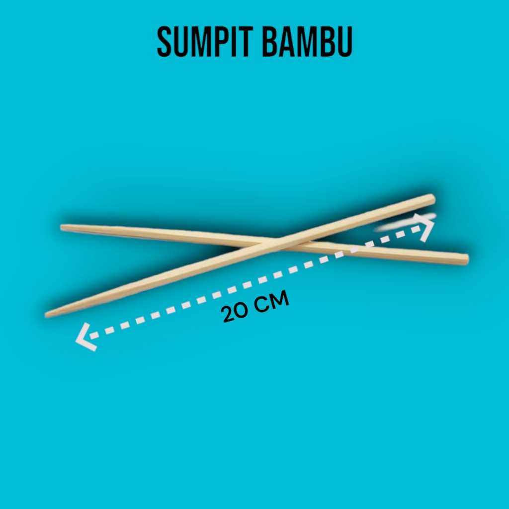 SUMPIT BAMBU STERIL KOKI PANDA