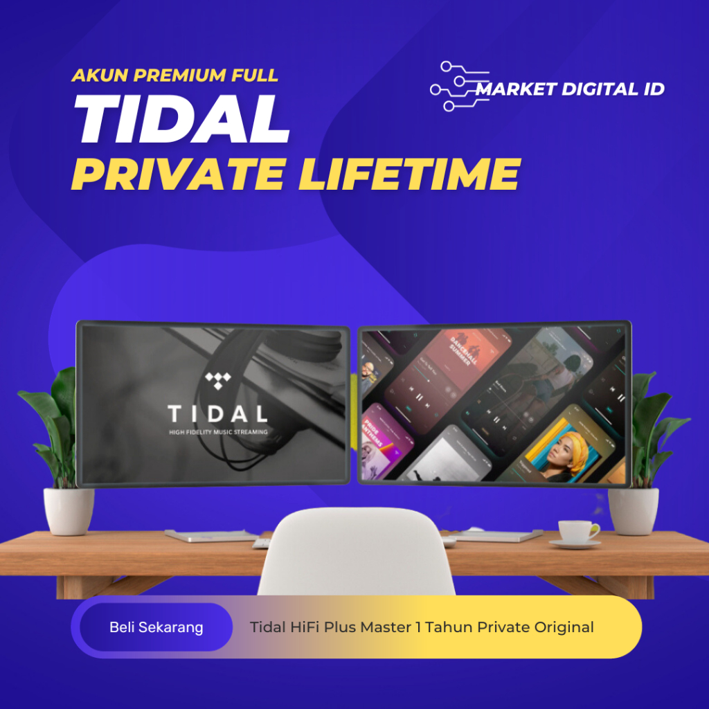 TIDAL HIFI PLUS MASTER 1 TAHUN PRIVATE ORIGINAL | TIDAL TERMURAH | TIDAL HIFI PLUS DENGAN MUSIK VIDE