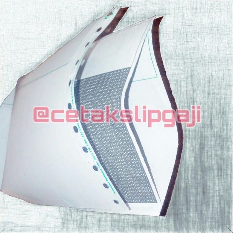 

Slip Gaji carbonised Payroll Payslip kertas continuous form 3 ply rangkap 3
