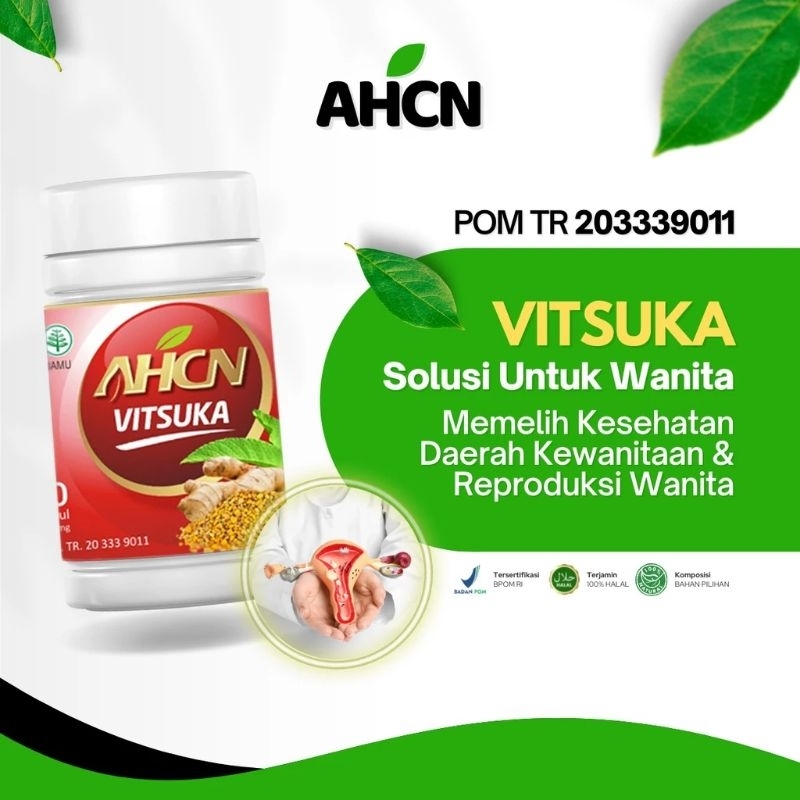 Promil Ahcn herbal Vitsuka khusus wanita Original 100%