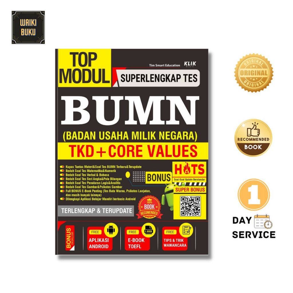 BUKU TES BUMN : TOP MODUL SUPERLENGKAP TES BUMN