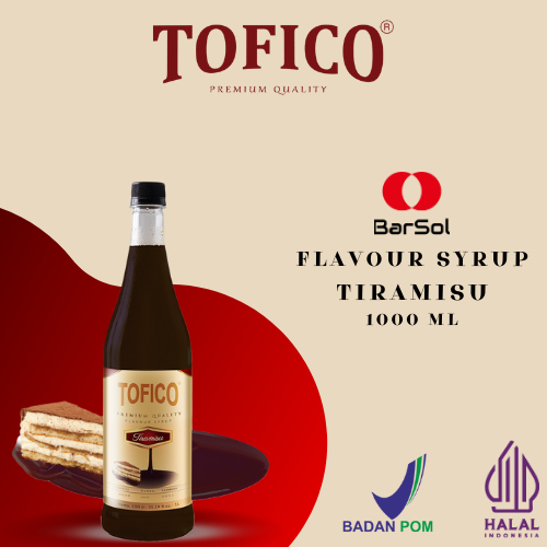 

Tofico Syrup Tiramisu 1000 Ml - Barsol Indonesia