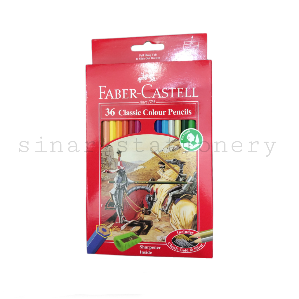 

FABER CASTELL KELIR 36 WARNA CLASSIC