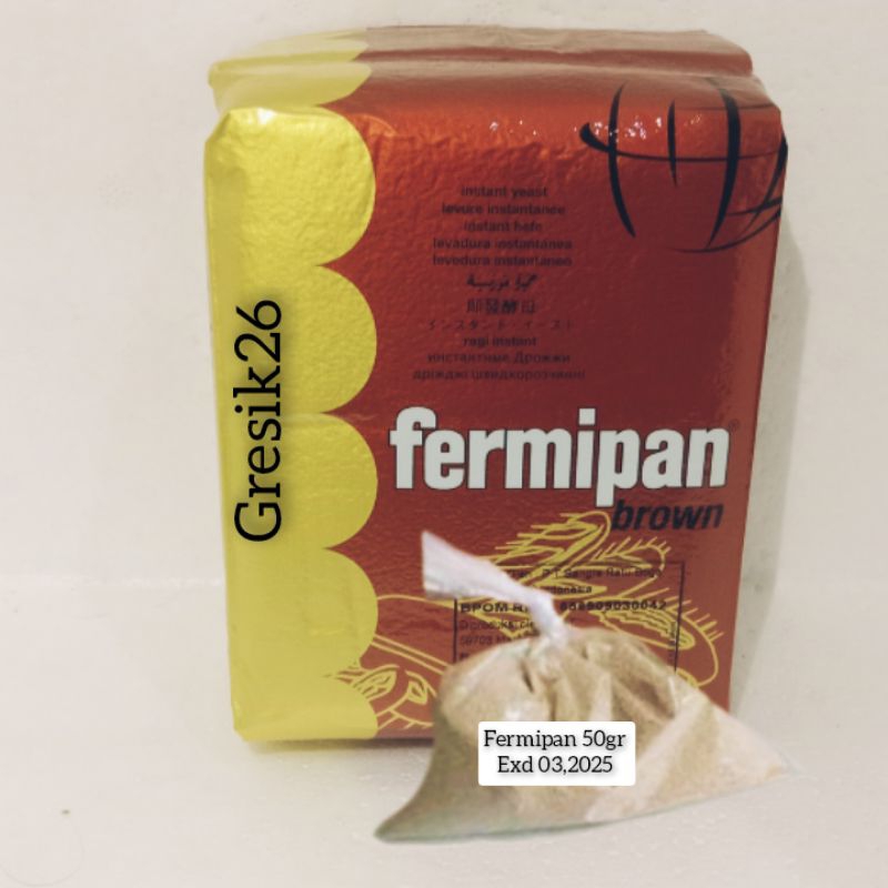 

Ragi instant - Ragi kering Fermipan Repack 50 gr