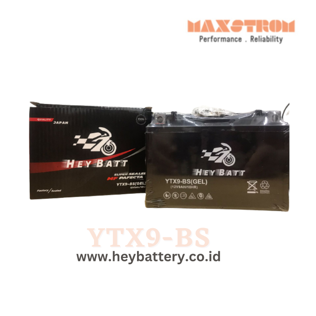 Aki Motor Heybatt YTX9-BS GEL
