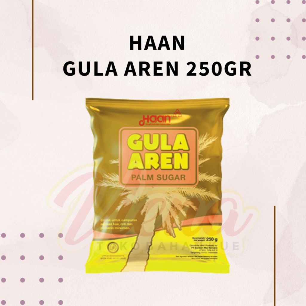 

Haan Gula Aren Bubuk/Palm Sugar Bubuk 250gr