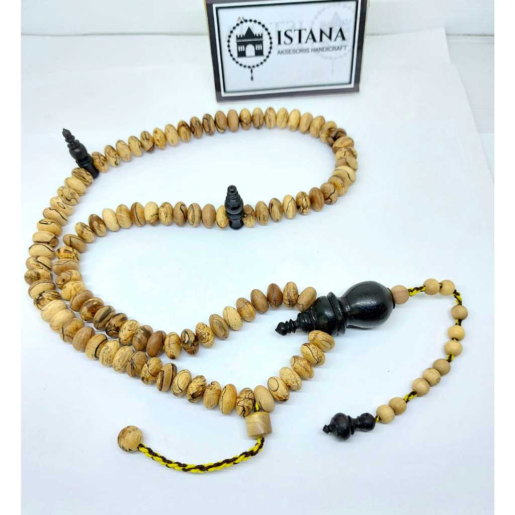 Tasbih kayu galih kaboa sancang